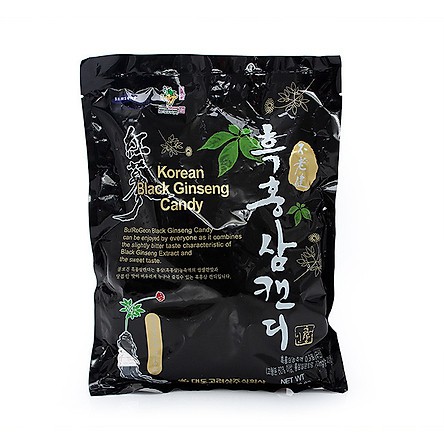 Kẹo Hắc Sâm Daedong Korean Black Ginseng Candy Hàn Quốc 250g