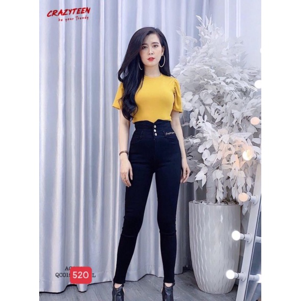 8 MẪU Quần JEAN Nữ Lưng Cao chuần shop VNXK 2021 bao đẹp chất lượng , JEANS bó co giãn vải dày mịn( đổi trả không ưng)