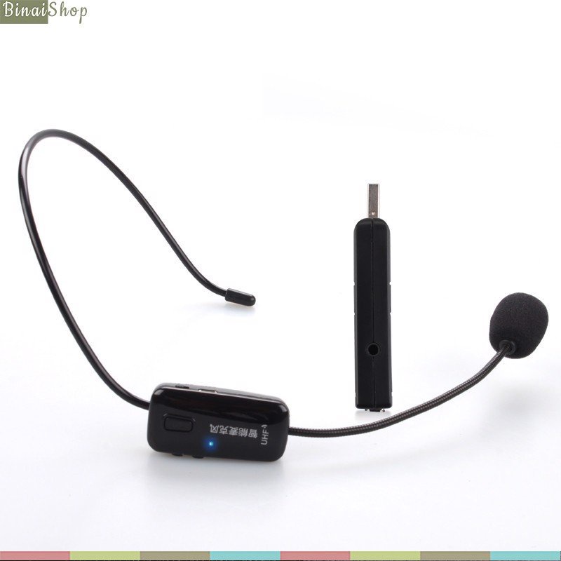 [Mã ELHACE giảm 4% đơn 300K] XXD-U12 - Microphone Cài Tai Không Dây UHF Cho Máy Trợ Giảng, Amply, Loa Kéo