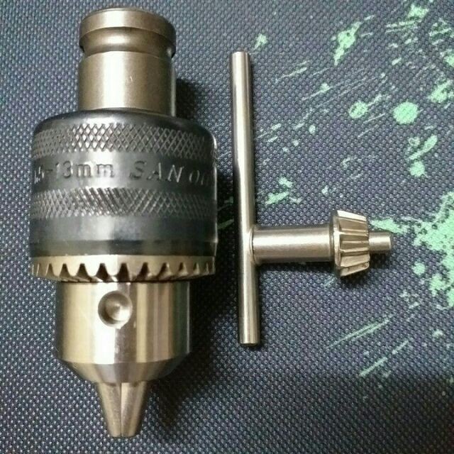 Bộ đầu chuyển bulong 1/2 sang máy khoan măng ranh 13mm tự động 2-13mm