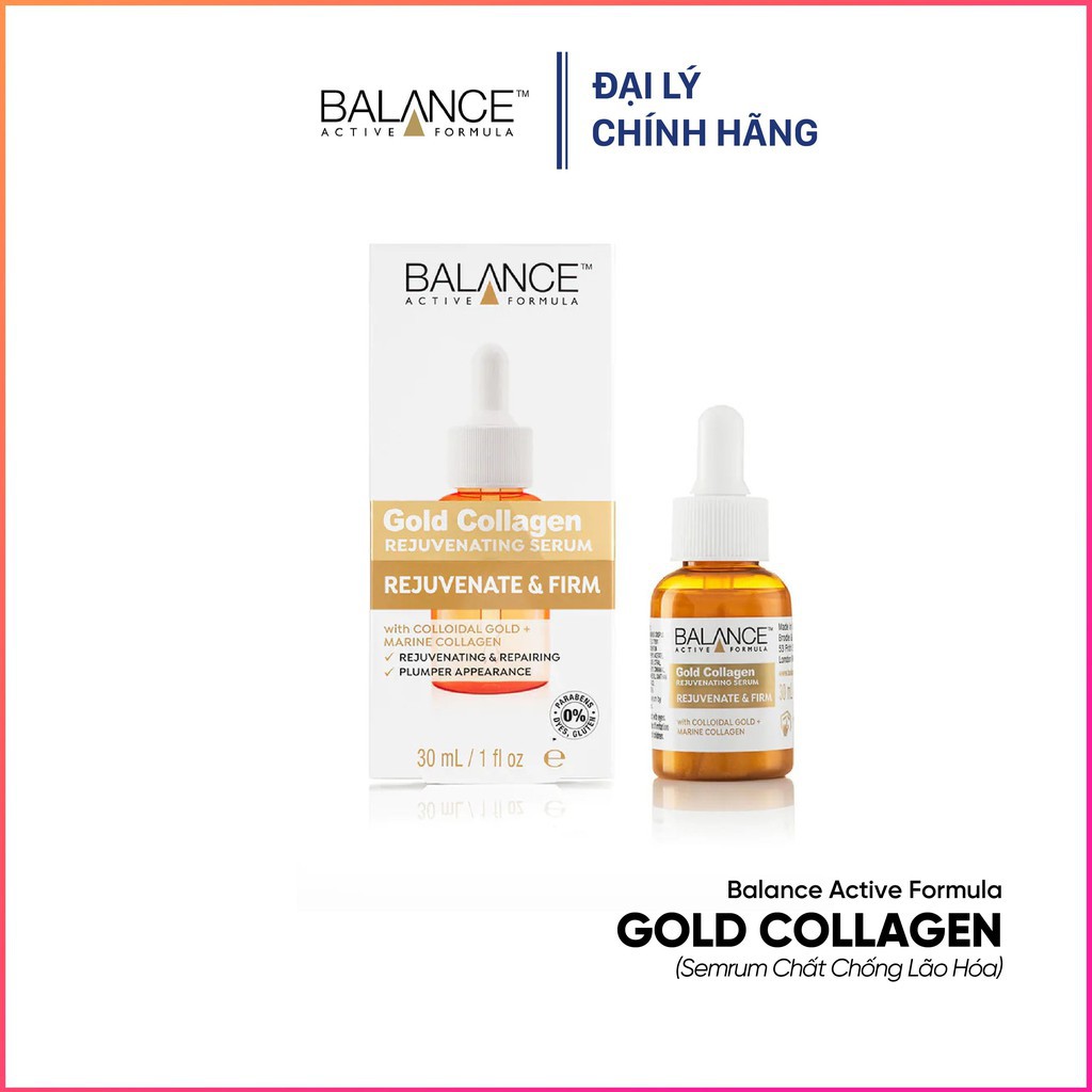Serum Balance Gold collagen chính hãng 30ml