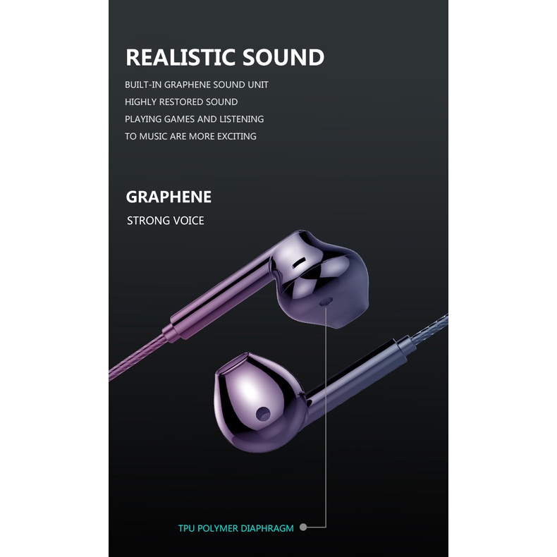 Tai nghe nhét tai NEWMSNR m17 âm thanh stereo 6d tích hợp mi cờ rô hd chất lượng cao