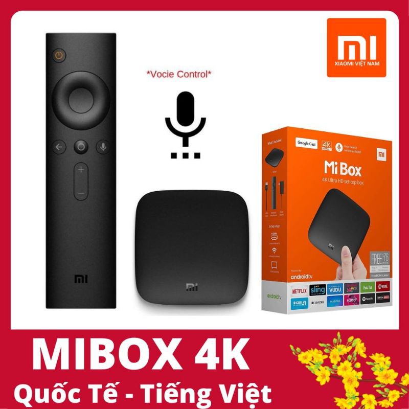 MIBOX 4K tiếng việt QUỐC TẾ 9.0