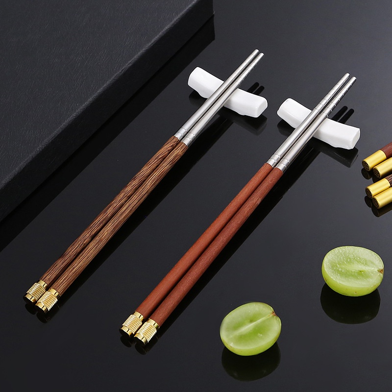 Đôi Đũa Cán Gỗ Phong Cách Trung Hoa Mới Lạ