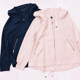 Jacket Kaki Hai Lớp (Xanh đen, Hồng nhạt) Hình Thật+ Freeship