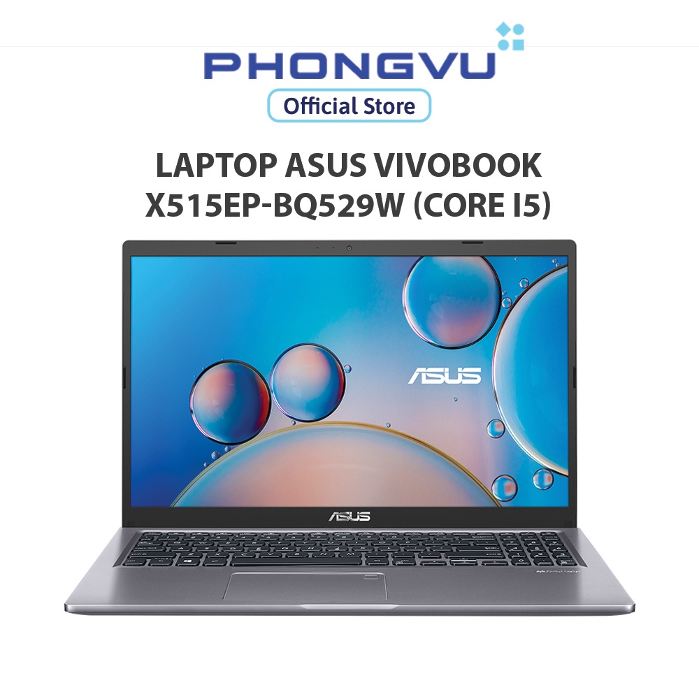 Laptop ASUS Vivobook X515EP-BQ529W (15.6" Full HD/ i5-1135G7/ RAM 8GB/ 512GB SSD/ GeForce MX330) - Bảo hành 24 tháng