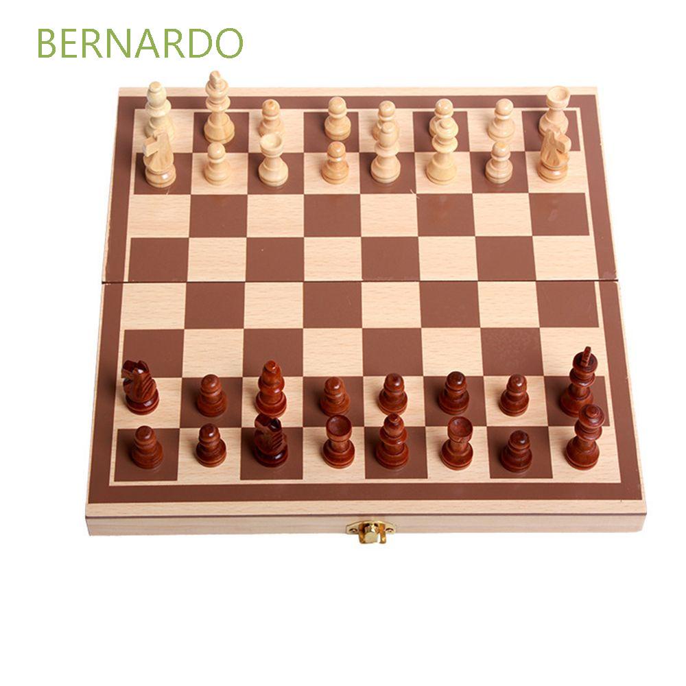 Bàn cờ vua bằng gỗ ca 29 x 29cm + Hộp Đựng Kiêm Bàn Cờ - Đồ chơi thông minh cho bé