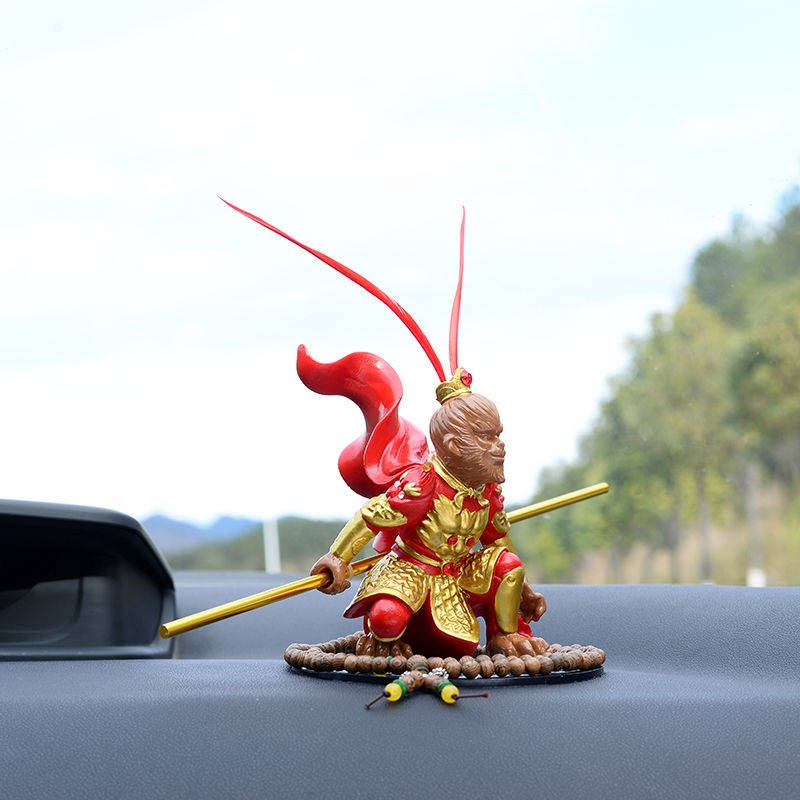 Phụ Kiện Trang Trí Nội Thất Xe Hơi Hình Phật Chiến Đấu Qi Tian Da Sheng Sun Wukong