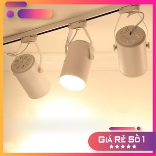 Chât Lượng - Combo 2 đèn rọi ray + 2 ray dùng cho trưng bày sản phẩm, chiếu rọi tranh - Uy Tín