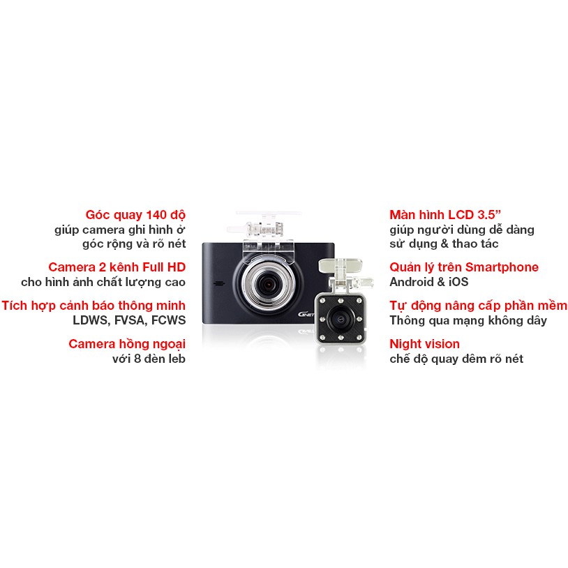 [Hỗ Trợ Lắp Đặt Miễn Phí Tận Nơi] CAMERA HÀNH TRÌNH HÀN QUỐC GNET X2 SẢN XUẤT 100% TẠI HÀN QUỐC BẢO HÀNH 12 THÁNG