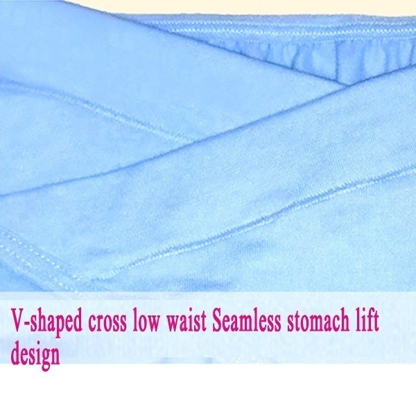 Quần lót cotton không đường may eo tam giác tiện dụng cho phụ nữ có thai | BigBuy360 - bigbuy360.vn