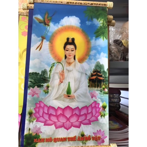 Tranh nam mô quan thế âm bô tát