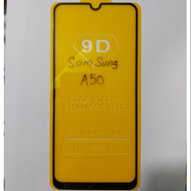 Kính cường lực Samsung A50 kính full màn hình full keo