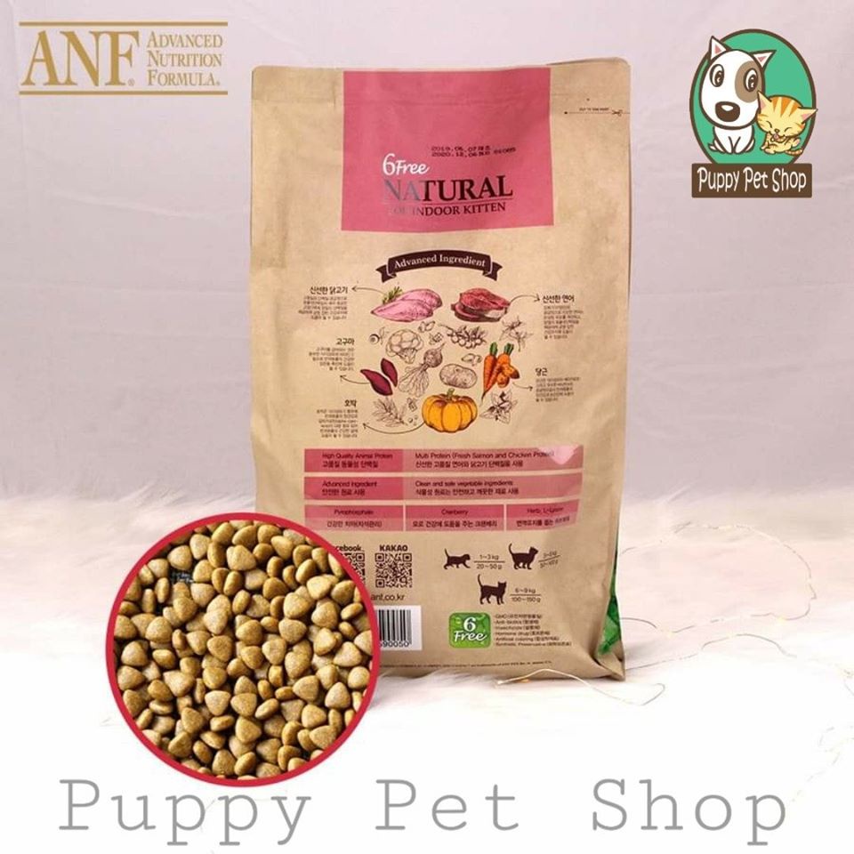 ANF 6Free Thức Ăn Hạt Cho Mèo Bao 6Kg