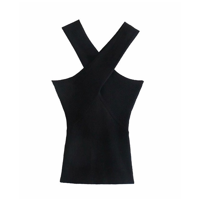 QKOOLE Áo dệt kim  phong cách Hàn Quốc quyến rũ cho nữ