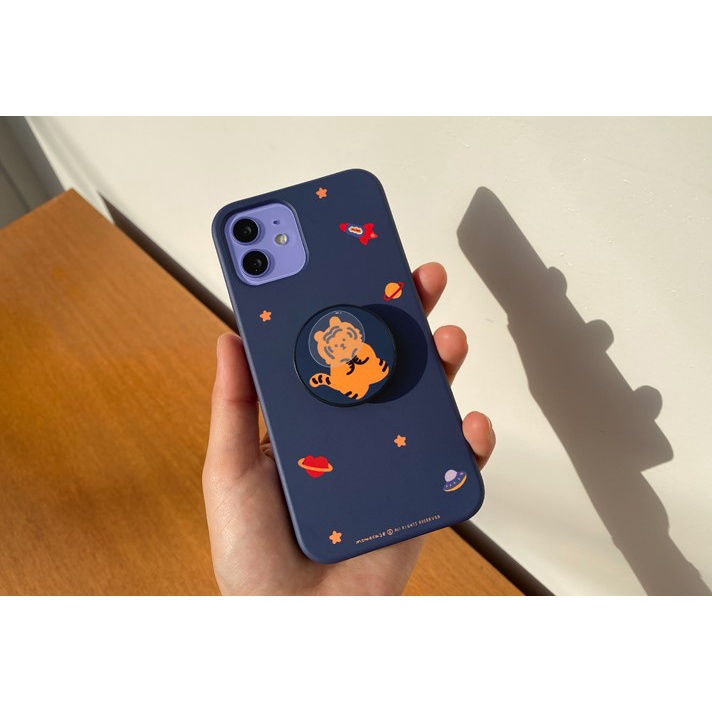 Korea Cute Phone Case with Griptoks Galaxy S22  Momocase Compatible for iPhone All Models Samsung