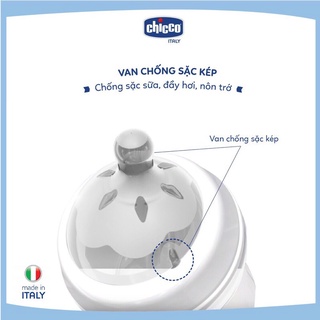 Bình sữa núm nghiêng Pisa Natural Feeling Chicco