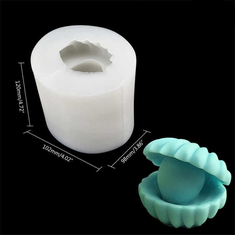 Khuôn Làm Xà Phòng Hình Vỏ Sò 3D Dễ Thương