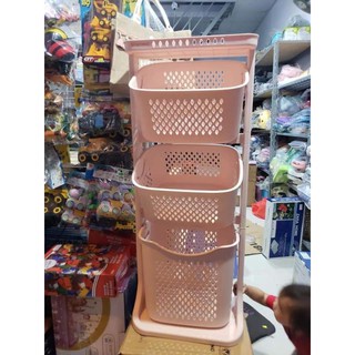 Kệ để đồ đa năng 3 tầng tiện dụng nhựa Việt nhật kèm bánh xe dễ dàng di chuyển