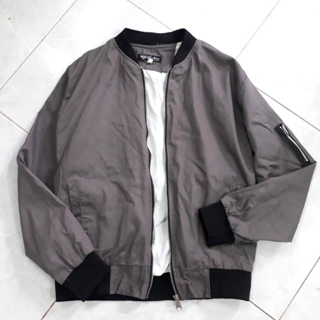 Thanh lý khoác bomber kaki