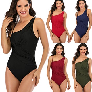 Bikini Một Mảnh Màu Trơn Gợi Cảm Cho Nữ
