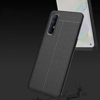 [Giá rẻ nhất ] Ốp lưng Oppo Reno3 Pro Silicon giả da Auto Focus