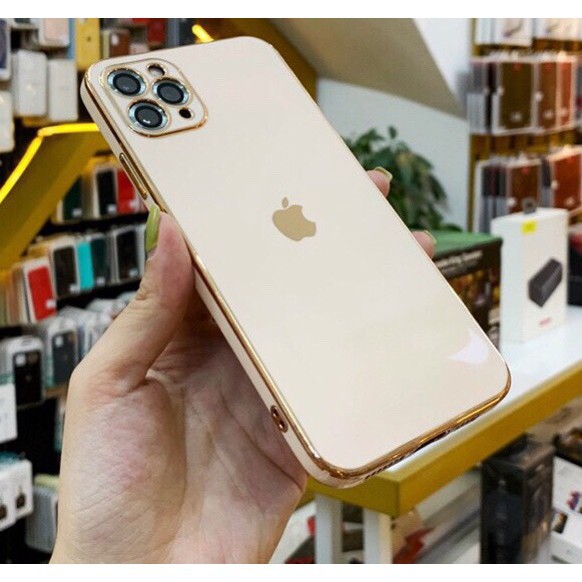 ☘️ ĐỘ iP12 - Ốp lưng iphone Cạnh Vuông Thiết kế giống iPhone 12 - Nhựa dẻo - Viền bóng | BigBuy360 - bigbuy360.vn
