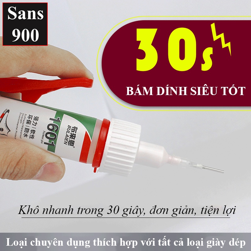 Keo dán giày Sans900 dính đồ da giầy đa năng tiện dụng