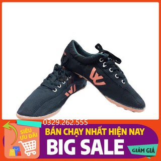 (FreeShip) Giầy đinh Thượng Đình mầu đen cho dân thể thao hàng việt nam chính hãng
