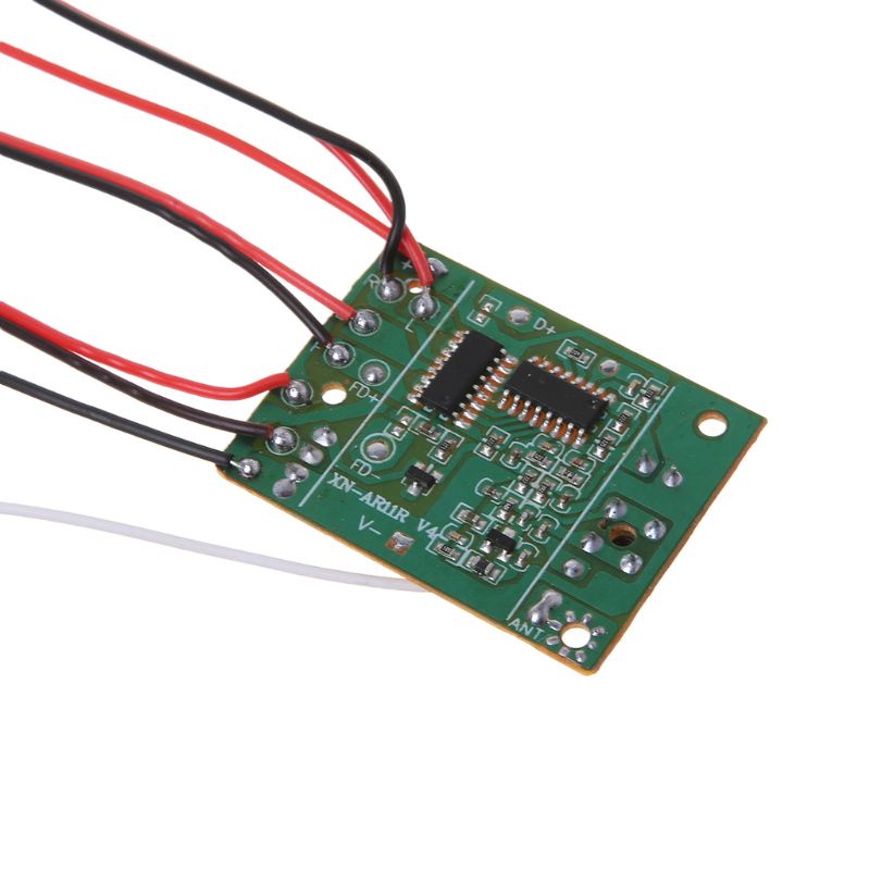 Bảng mạch điều khiển từ xa 5 kênh 27Mhz kèm điều khiển từ xa hệ thống radio cho đồ chơi xe tăng/xe hơi mô tơ 130 6V 5V