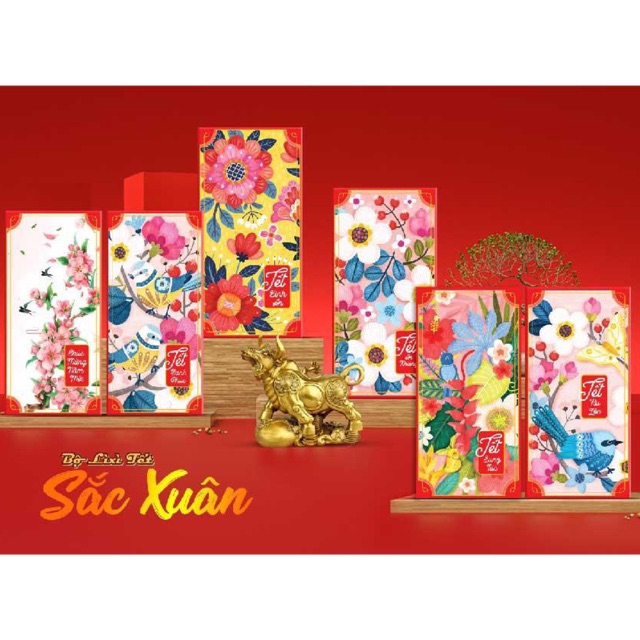 Set 10 Bao Lì Xì 2021