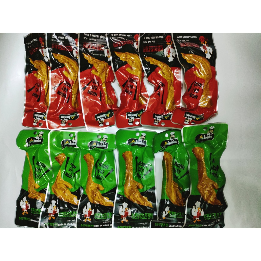 đồ ăn vặt chân gà cay alishan Việt Nam 10 gói | BigBuy360 - bigbuy360.vn