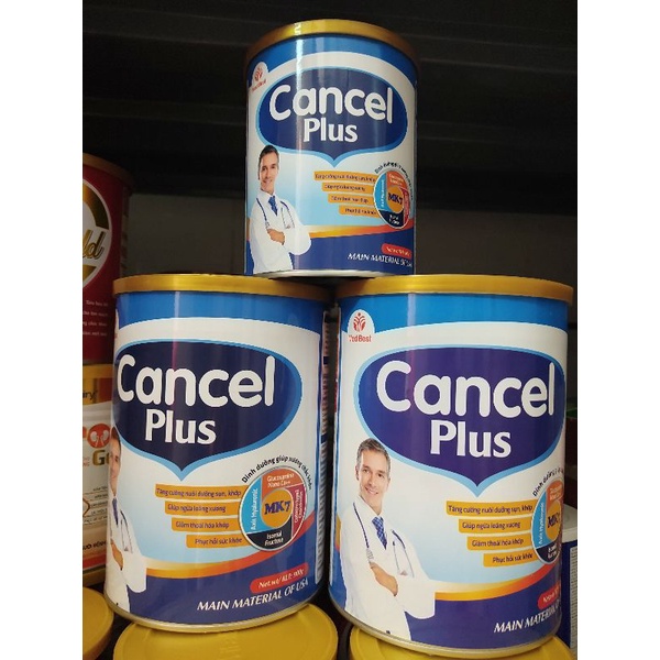 Sữa bột Cancel plus cho người loãng xương, lon 400g và 800g