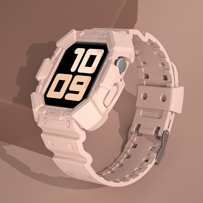 Dây Silicone Đeo Đồng Hồ Thông Minh iWatch Series 6/SE/5/4/3/2/1 44mm 42mm 40mm 38mm
