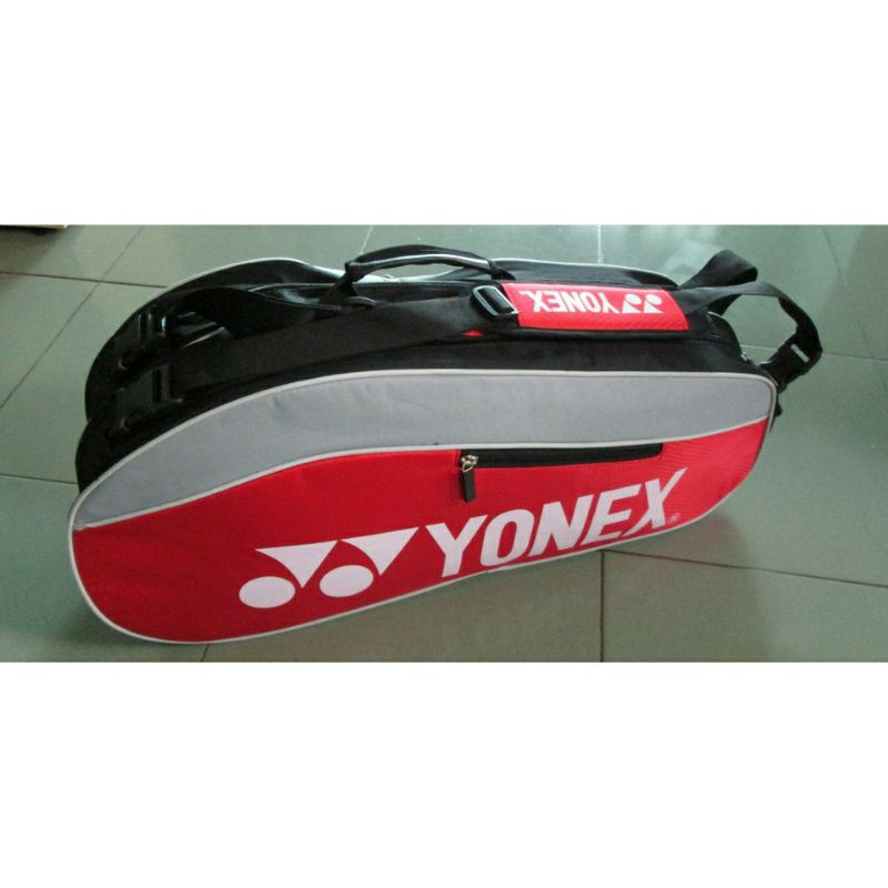 yonex,Bao (túi) đựng vợt cầu lông nhiều màu - hàng cao cấp (1 quai đeo,3 ngăn đựng được 5 đến 7 vợt) nhieu mau