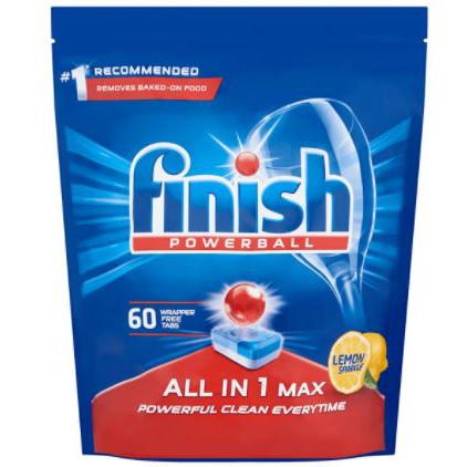 Viên Rửa Chén Bát Finish All In One GIÁ TỔNG KHO Viên Rửa Chén Bát Finish 3 Trong 1 Cho Máy Rửa Bát