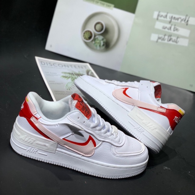 ( CÓ HỘP ) GIÀY Thể Thao Sneaker Nữ Airforce 1 Shadows | BigBuy360 - bigbuy360.vn