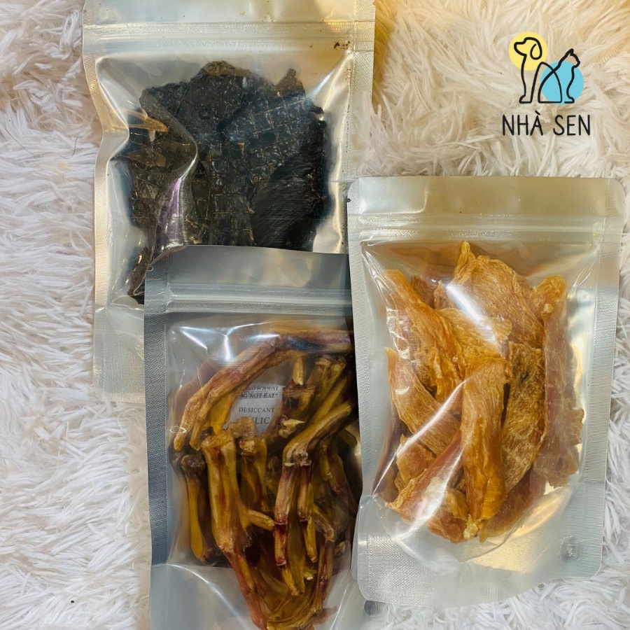 Treat Ức Gà Sấy Khô 110g Cho Chó Cưng