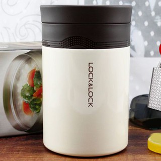 Bình đựng thức ăn giữ nhiệt column food jar lock&lock lhc8024wht