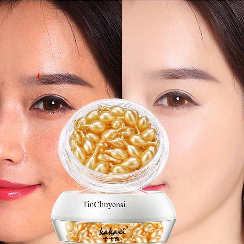 Tinh chất mụn se khít lỗ chân lông nhau thai cừu Kakaxi placenta dạng viên vitamin - M657