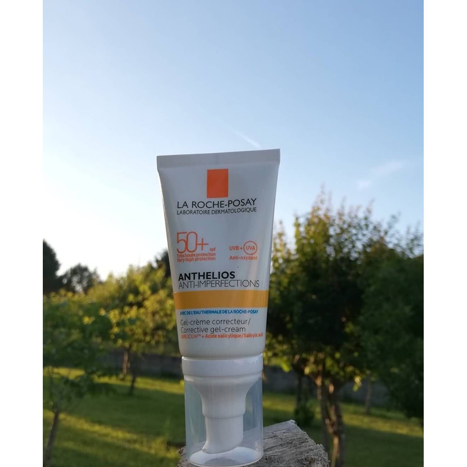 KEM CHỐNG NẮNG DÀNH CHO DA DẦU - DA DỄ NỔI MỤN ANTHELIOS ANTI-IMPERFECTIONS SPF50 50ML CHÍNH HÃNG - 3759