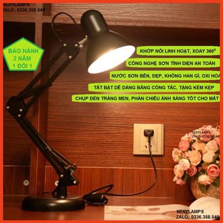 ĐÈN BÀN HỌC PIXAR (TẶNG KẸP ĐEN) - BÓNG LED CHỐNG CẬN KINGLED -loại 1
