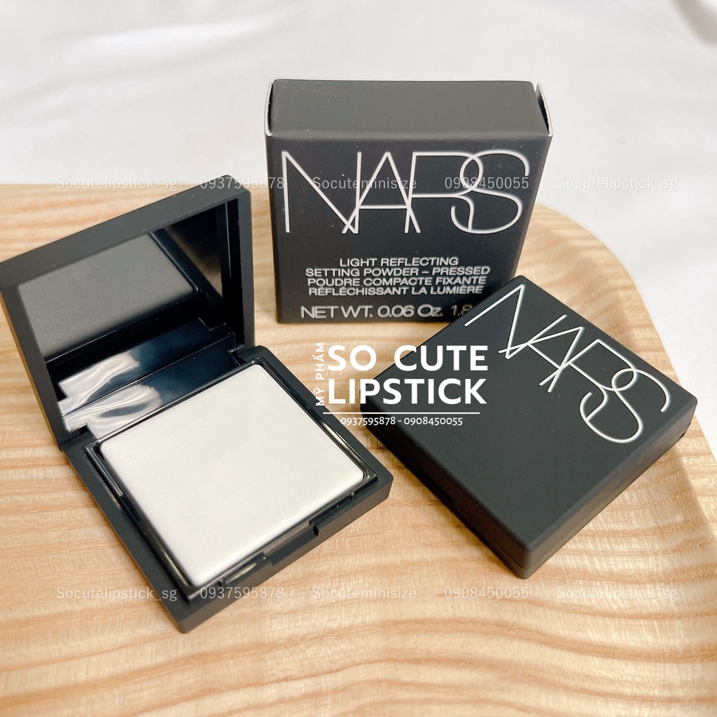 Minisize Phấn Phủ Dạng Nén NAARS Light Reflecting Setting Powder Pressed Translucent Crystal 1.8g