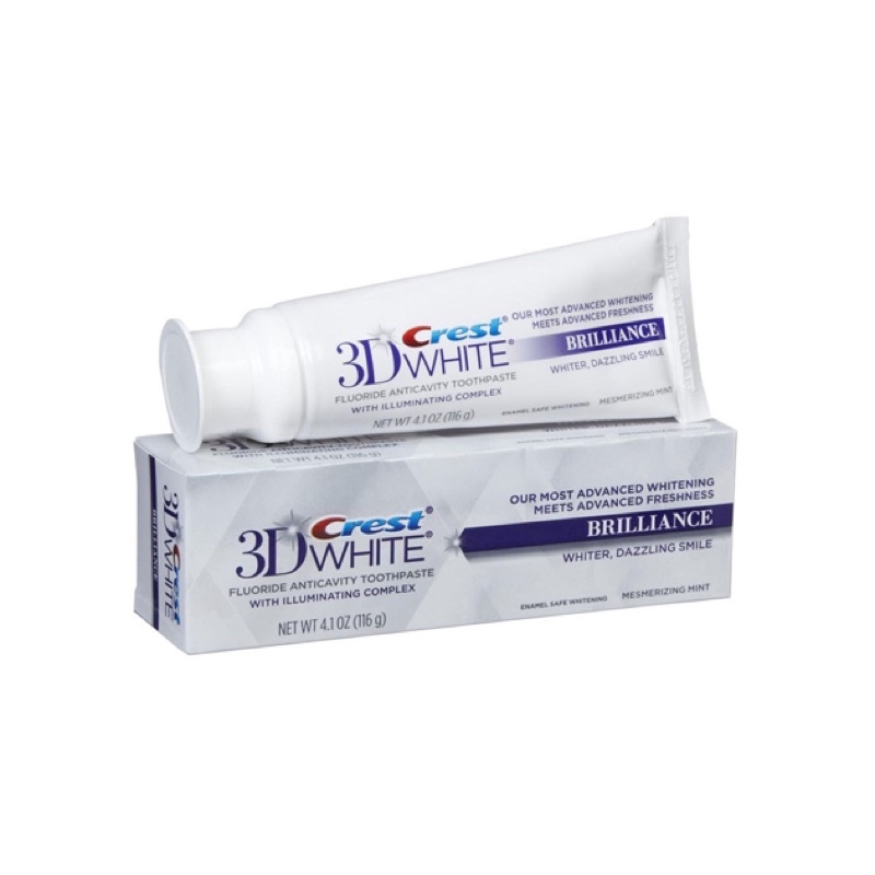 (MiniSize) Kem Đánh Răng Crest 3D White Brilliance 20g