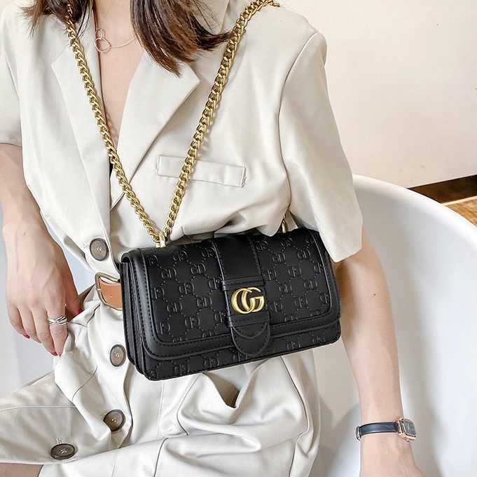 [Mã WABRWB24 giảm 30K đơn 99K] Faya - túi xách CG dập da thời trang T887 | BigBuy360 - bigbuy360.vn