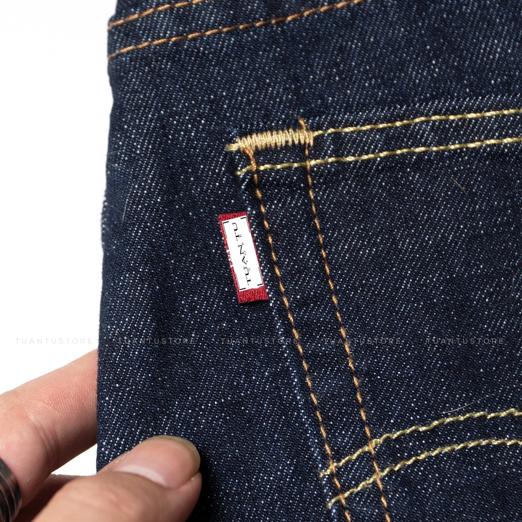 Quần Jean nam LV 511 cambodia (Form ống đứng Slimstrecth ,ống quần 17cm đến 19m,chất vải co dãn) t24 | BigBuy360 - bigbuy360.vn