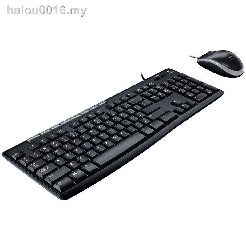 ✈Bộ bàn phím và chuột Logitech MK200 có dây USB K200