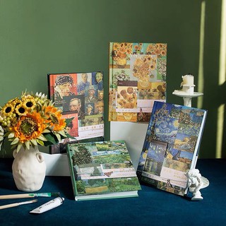 Sổ hoạ tiết tranh Van Gogh