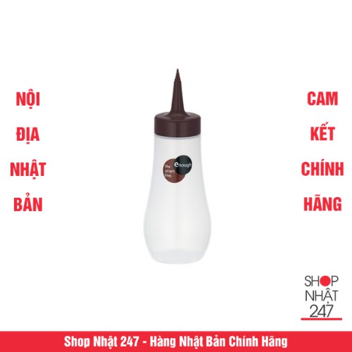 Bình đựng gia vị, nước sốt, nước tương Enough 250ml - Nội địa Nhật Bản