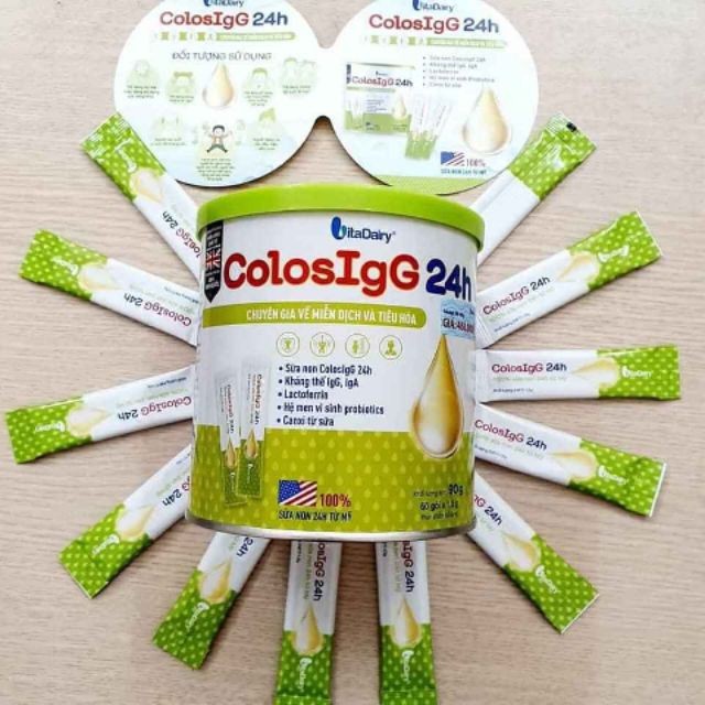 ClosIgG 24h dạng gói - Chuyên gia về miễn dịch và tiêu hóa